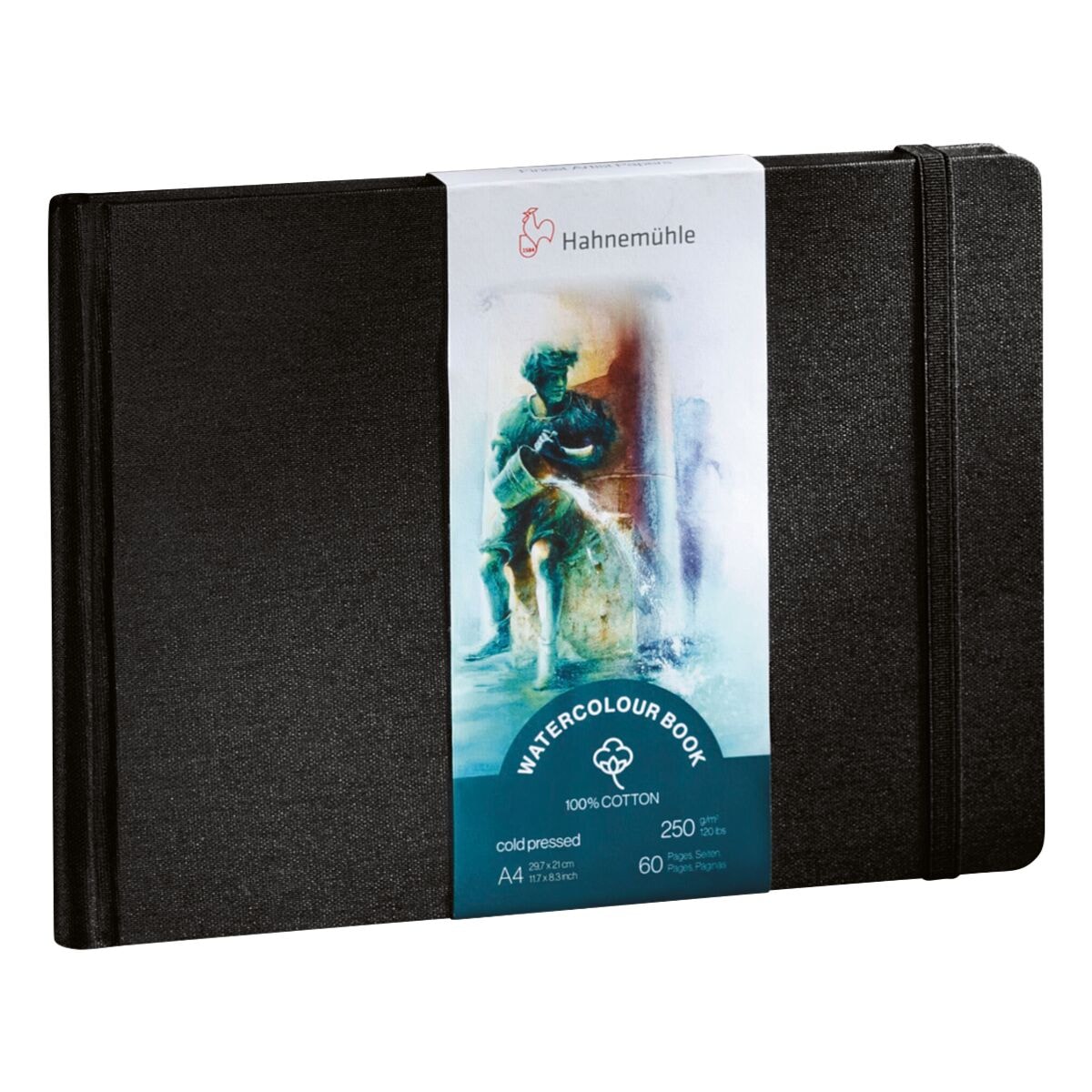 Hahnemühle Hardcover Aquarellbuch »Watercolour Book« A4 quer 30 Blatt