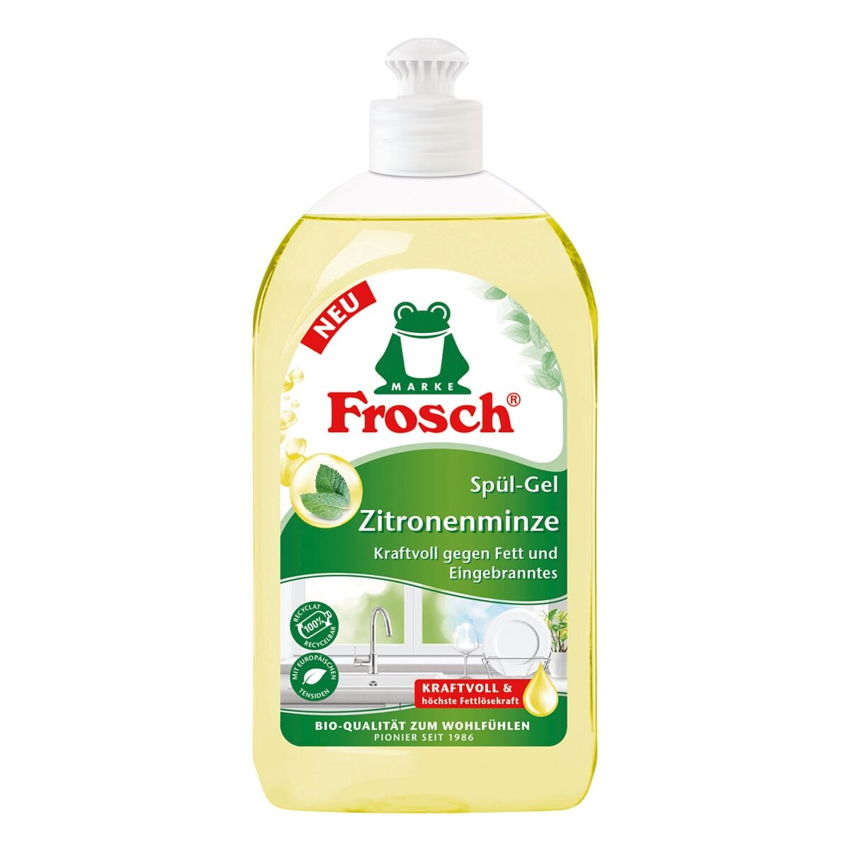 Frosch Handsplmittel Zitronenminze 500 ml