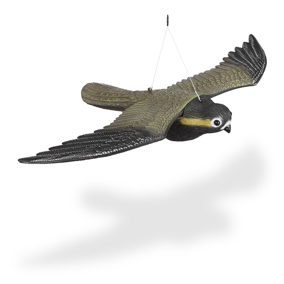 relaxdays Raubvogel Attrappe Falke