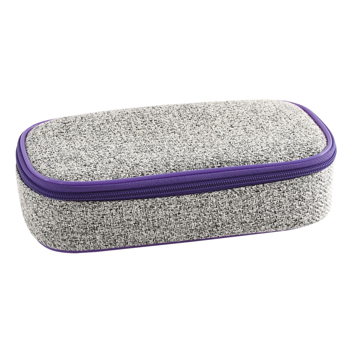 EBERHARD FABER Jumbo-Schlamperbox »X-Style pro« grau / violett