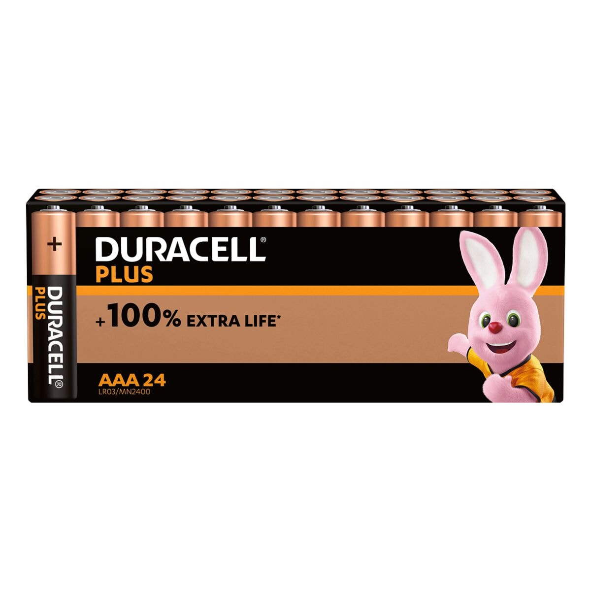 Duracell 24er-Pack Batterien Plus MN2400 Micro / AAA