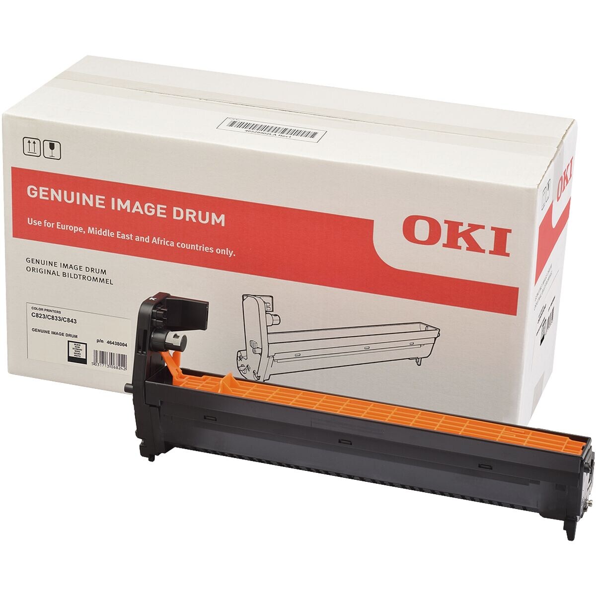 OKI Trommel (ohne Toner) »46438004« schwarz