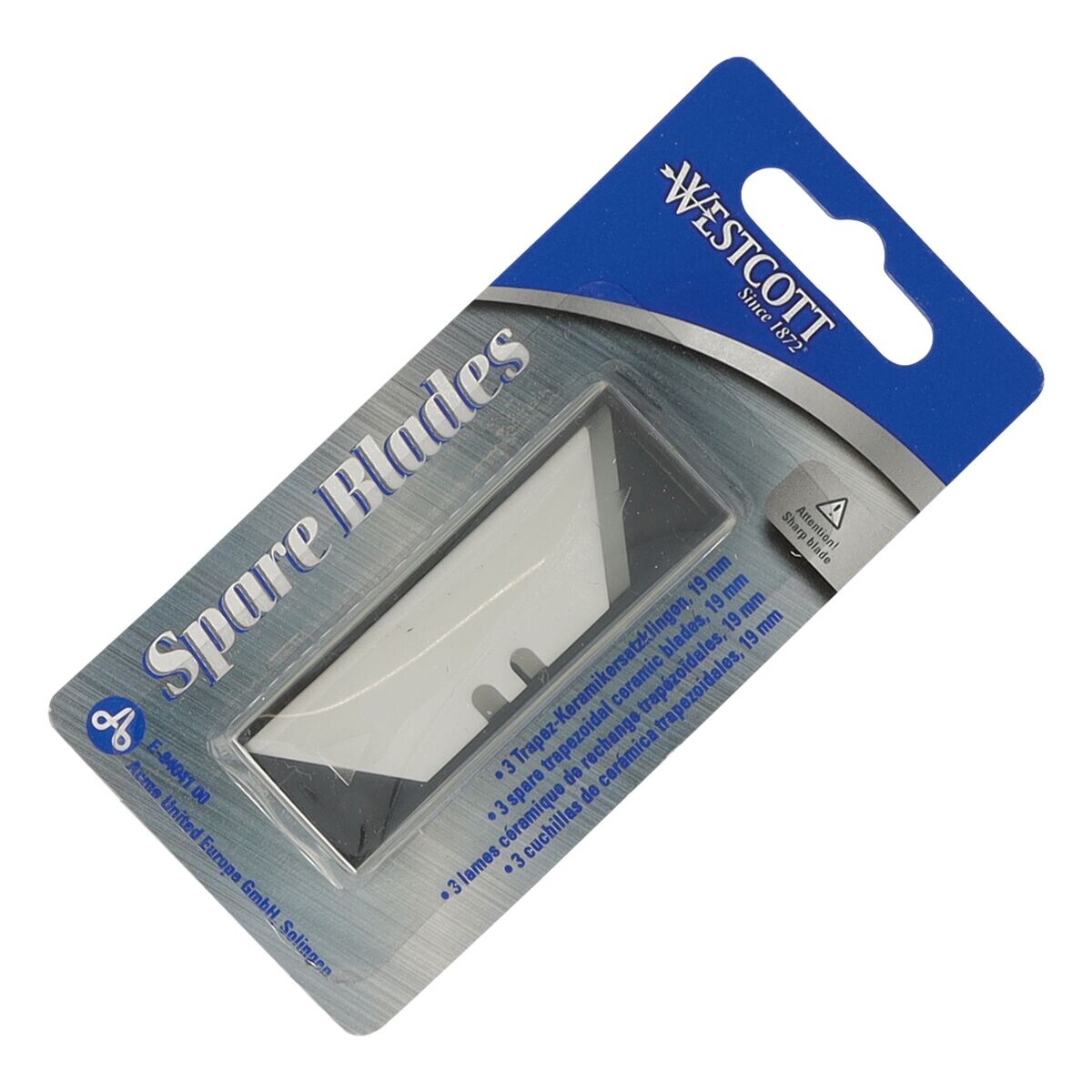 Westcott 3er-Pack Keramikersatzklingen »E-84041 00«