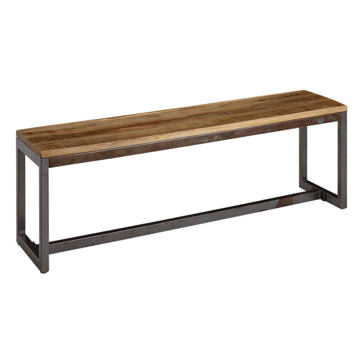 Wohnling Sitzbank Mangoholz 120 cm
