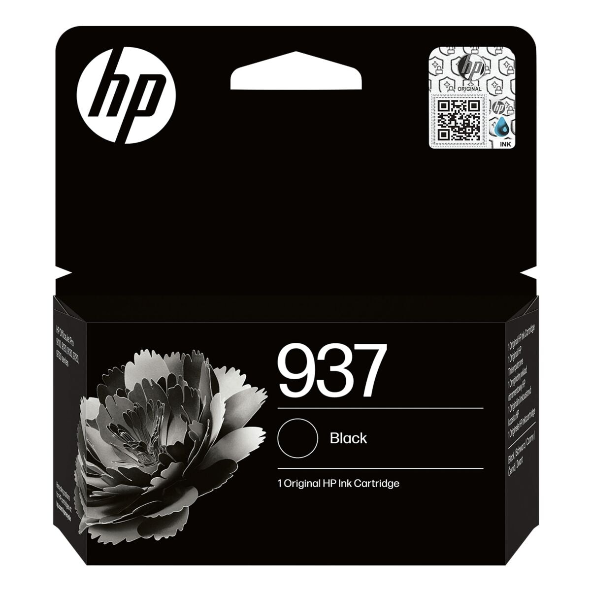 HP Tintenpatrone HP 937, schwarz - 4S6W5NE