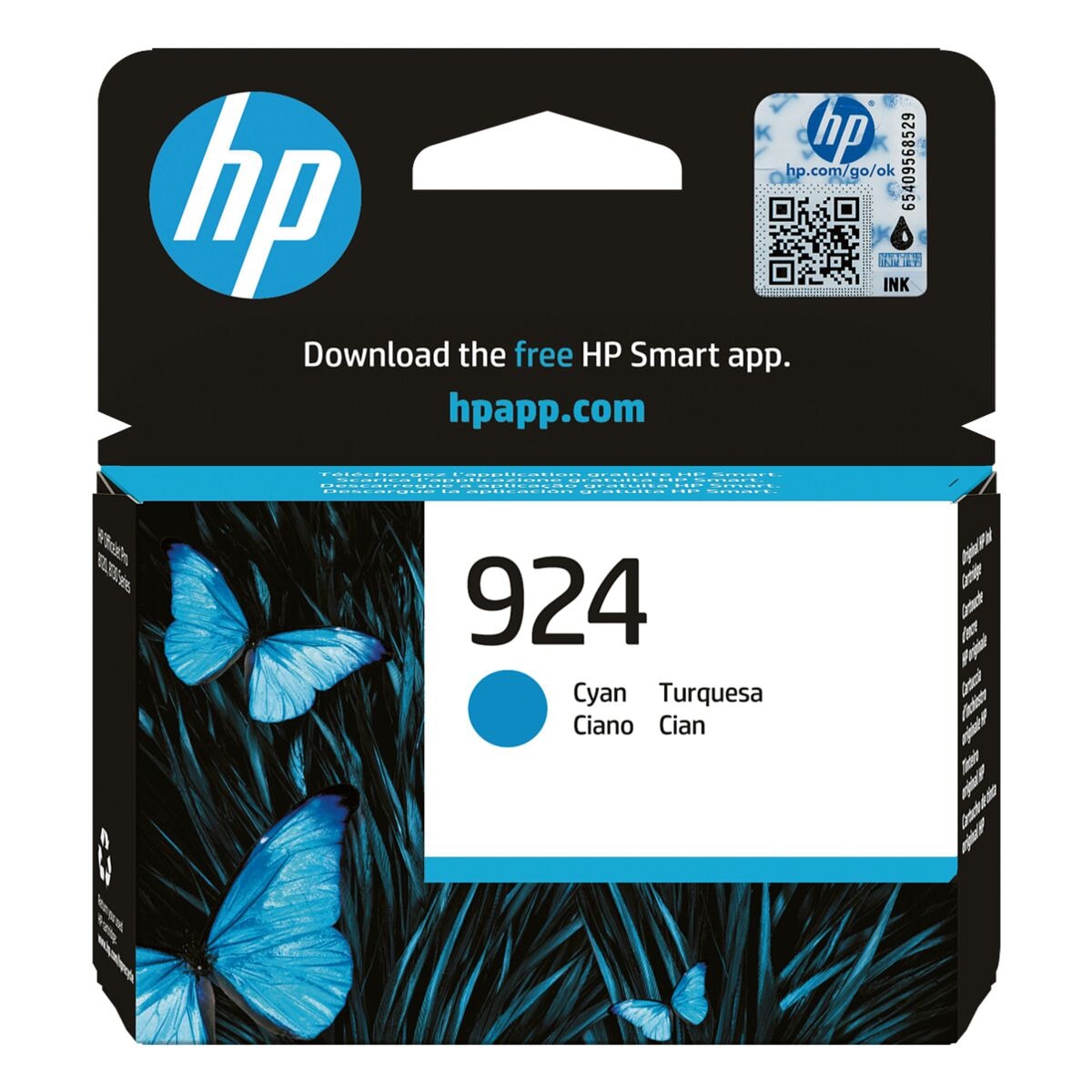 HP Tintenpatrone HP 924, cyan - 4K0U3NE#CE1
