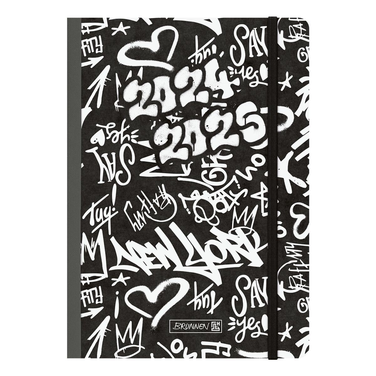 Brunnen Schlerkalender Wochenkalender Graffiti 2024/25 A5