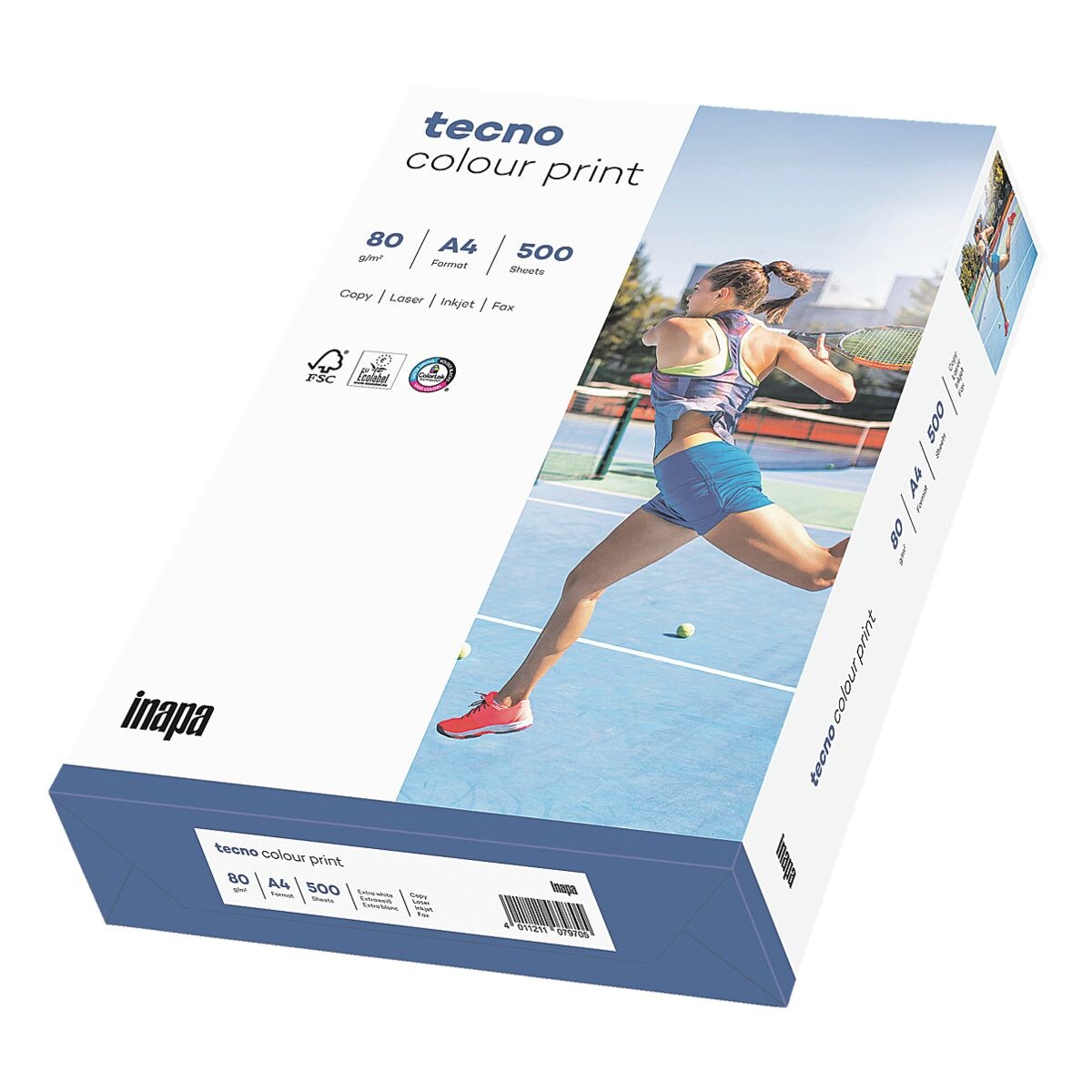 Farblaserpapier A4 Inapa tecno Colour Print - 500 Blatt gesamt