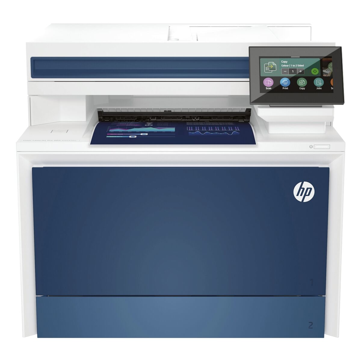 HP Color LaserJet Pro 4302fdn Multifunktionsdrucker, A4 Farb-Laserdrucker, 600 x 600 dpi, mit LAN