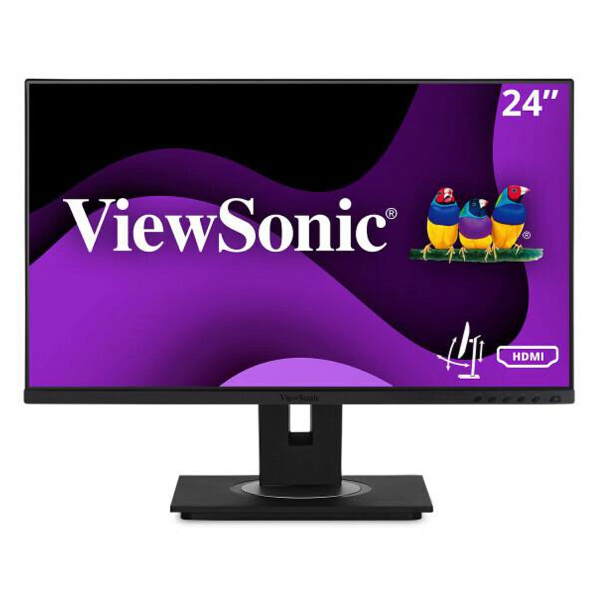 ViewSonic VG2448A-2 IPS Monitor, 60,62 cm (23,9''), 16:9, Full HD, DisplayPort, HDMI, 4x USB, VGA