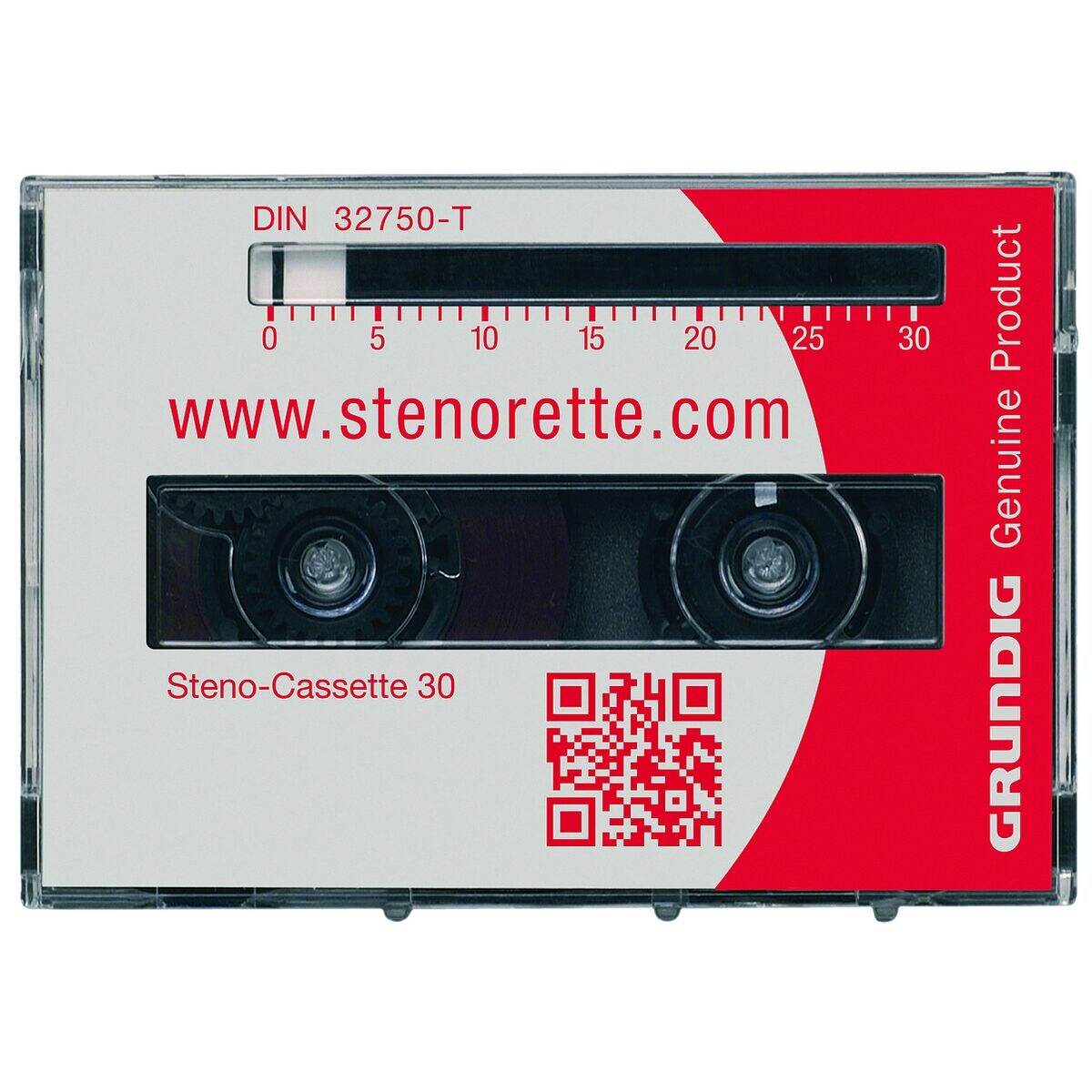 GRUNDIG Business Systems 5er-Pack Steno-Diktierkassetten 30