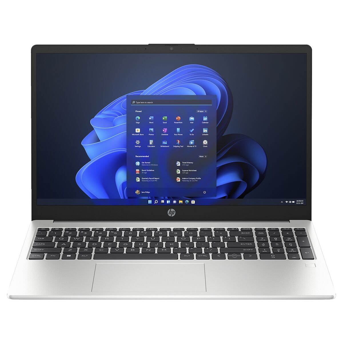 HP Notebook 255 G10 9G840ES#ABD, Display 39,6 cm (15,6''), AMD Ryzen™ 5 7530U, 16 GB RAM, 512 GB SSD, FreeDOS