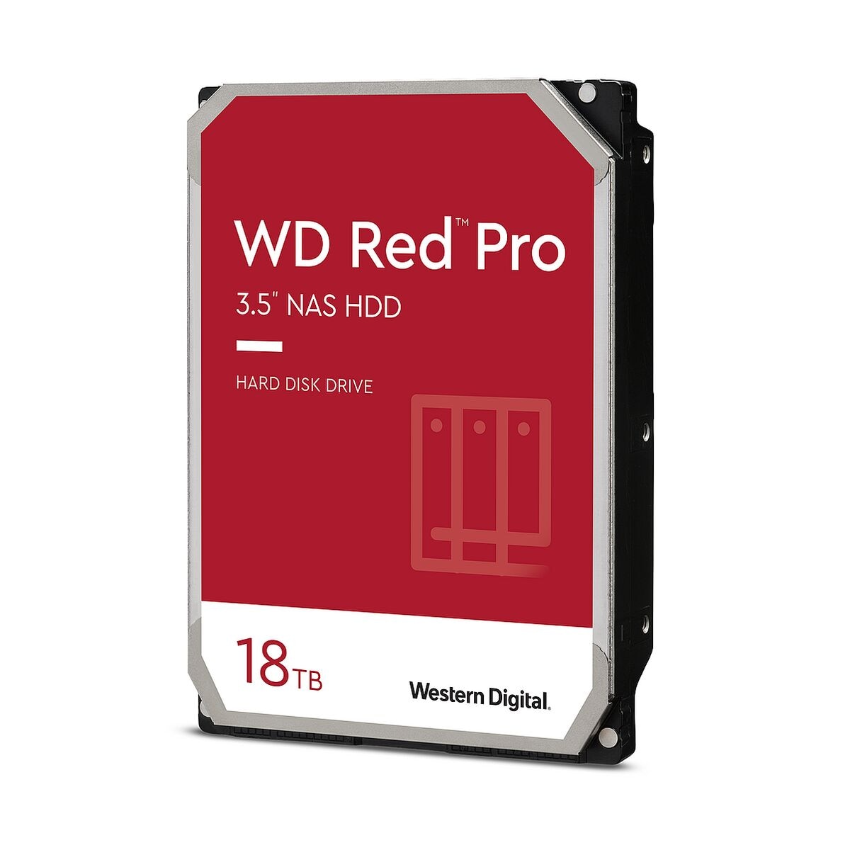 Western Digital RED Pro NAS 18 TB, interne HDD-Festplatte mit NAS, 8,9 cm (3,5 Zoll)