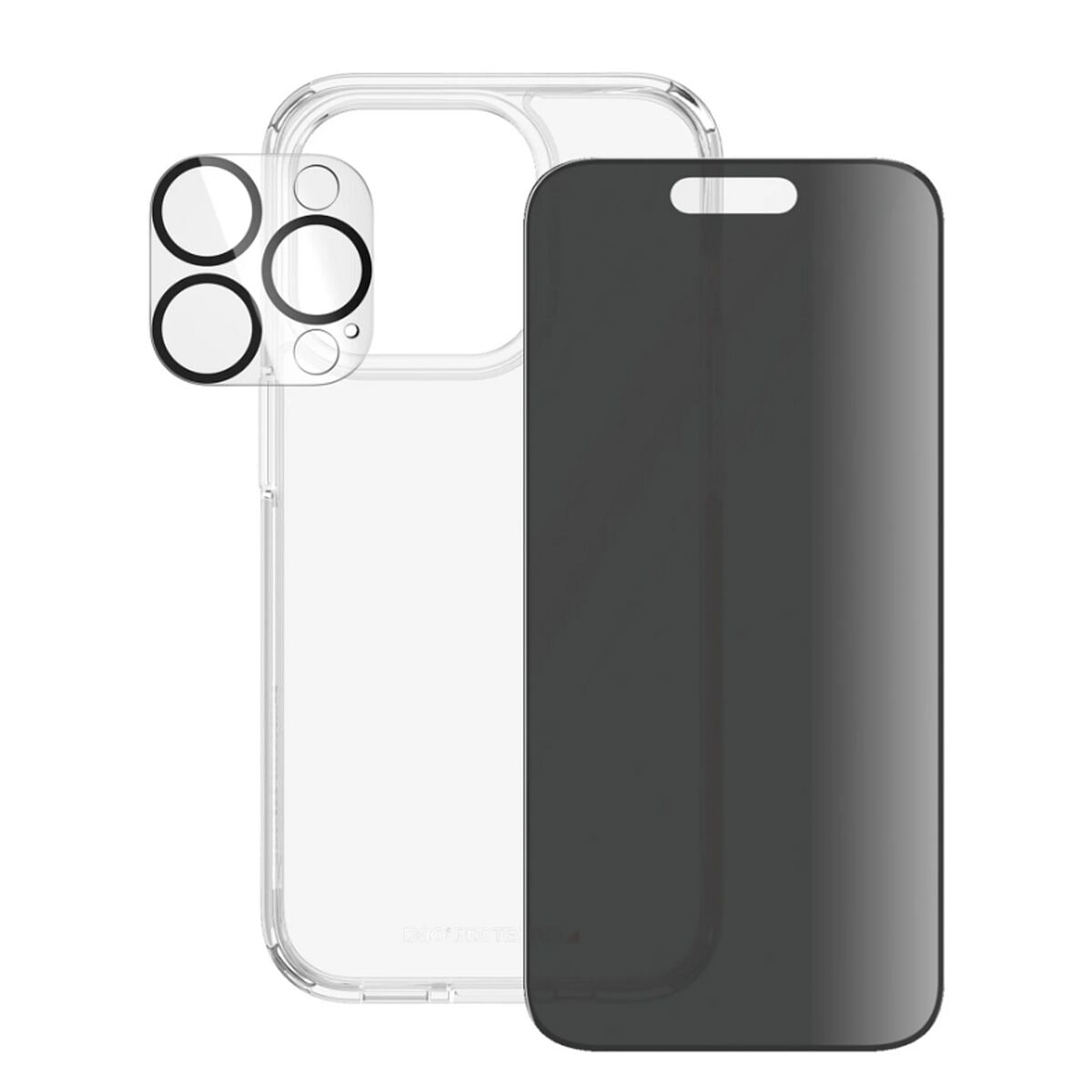 PanzerGlass PanzerGlass »Privacy« 3-in-1 Schutzset für iPhone 15 Pro