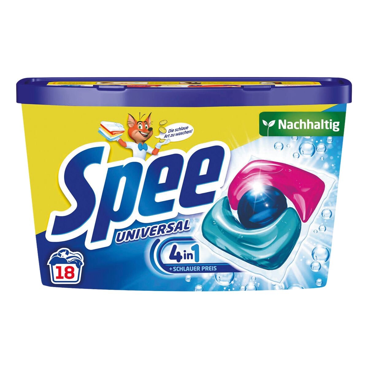 Spee Vollwaschmittel »Power Caps Universal 3+1« 16 WL