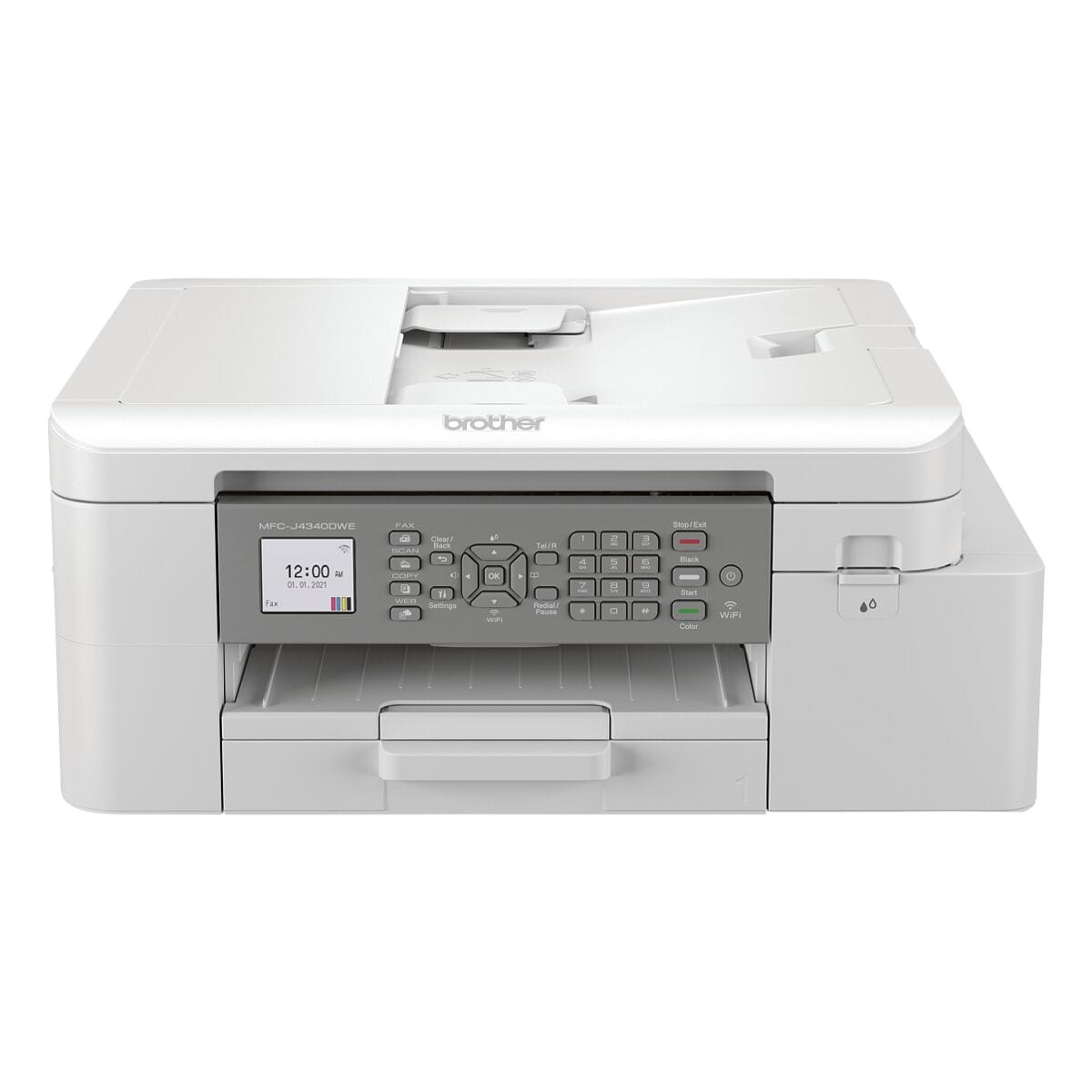 Brother MFC-J4340DWE Eco Pro Multifunktionsdrucker A4 Farb-Tintenstrahldrucker mit WLAN