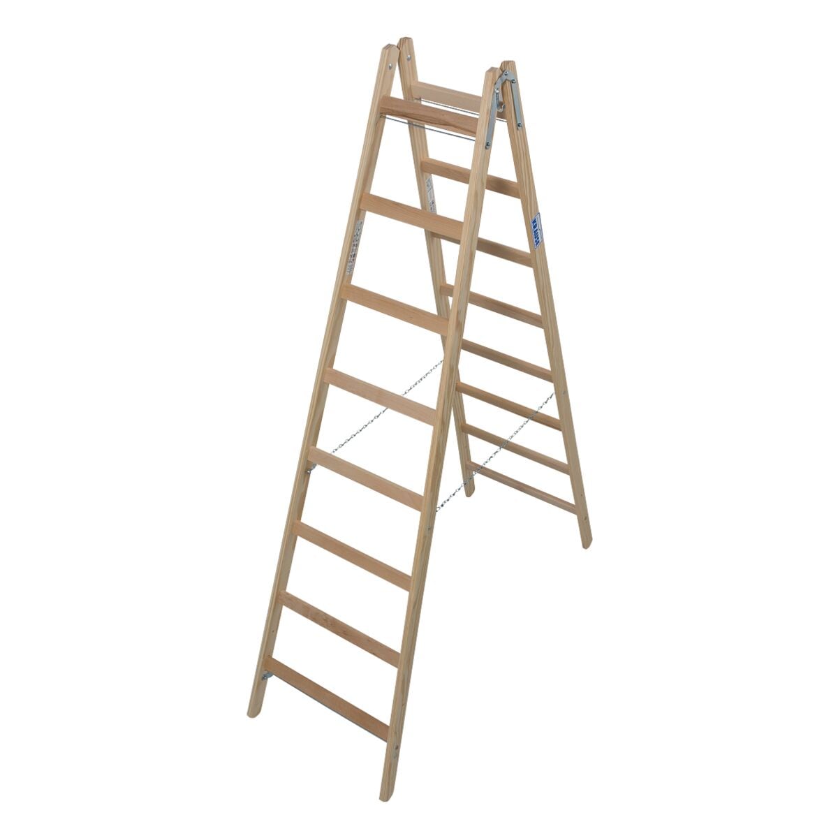 Krause Holz Doppelleiter STABILO 2x 8 Sprossen