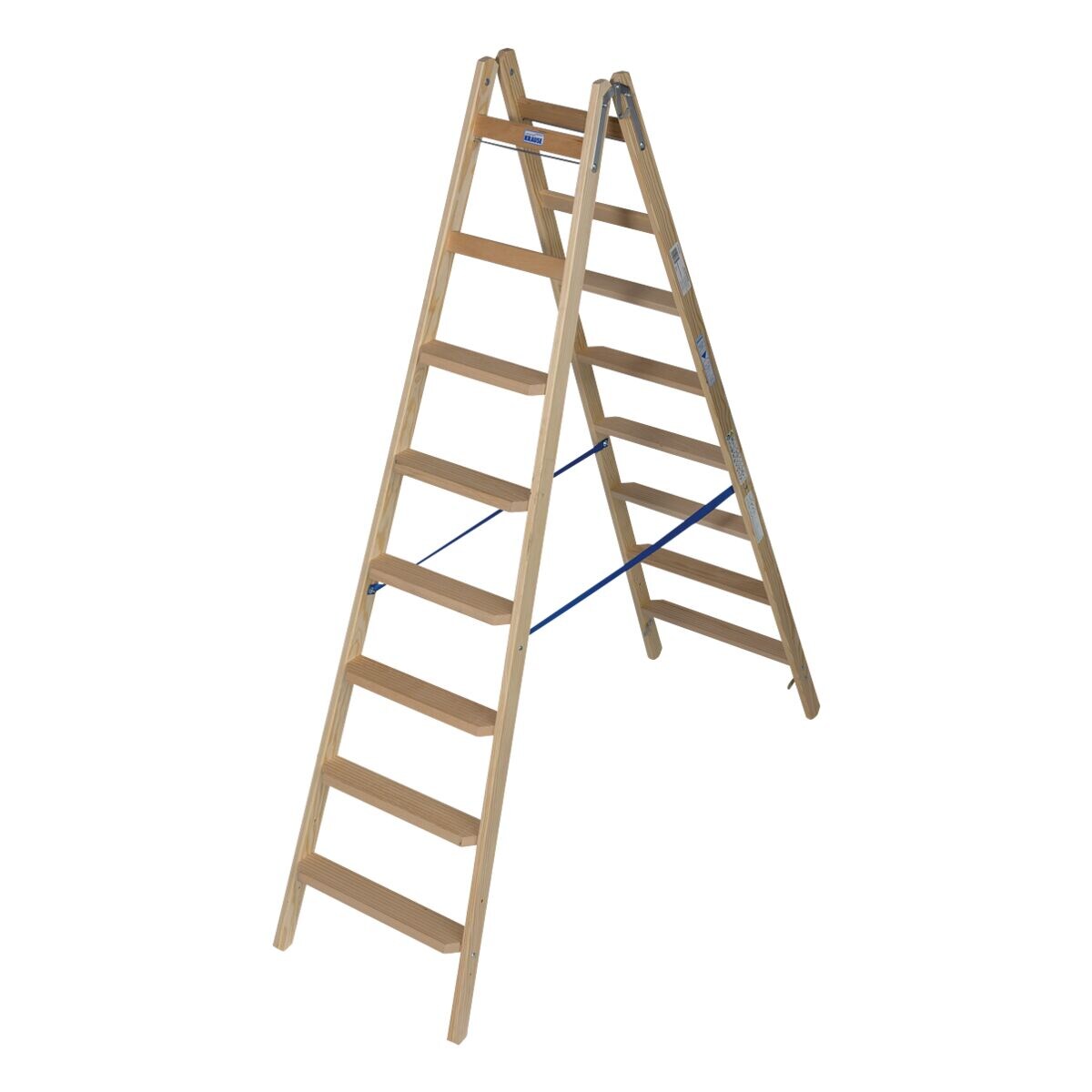 Krause Holz Doppelleiter »STABILO« 2x 8 Stufen