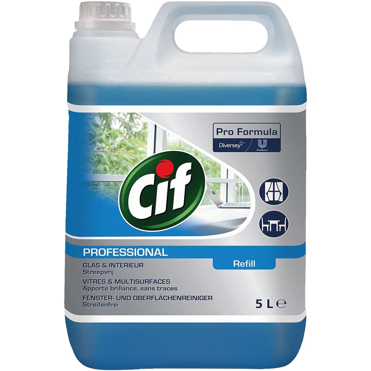 Cif Professional 2er-Pack Glasreiniger »Professional« 5,0 Liter