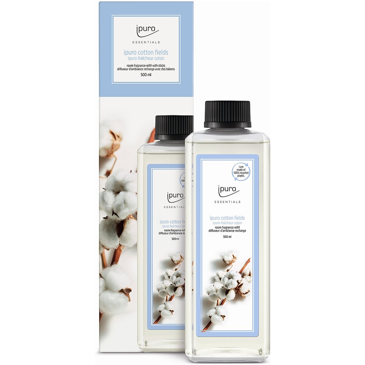 ipuro Raumduft »Cotton Fields« 500 ml Nachfüllflasche