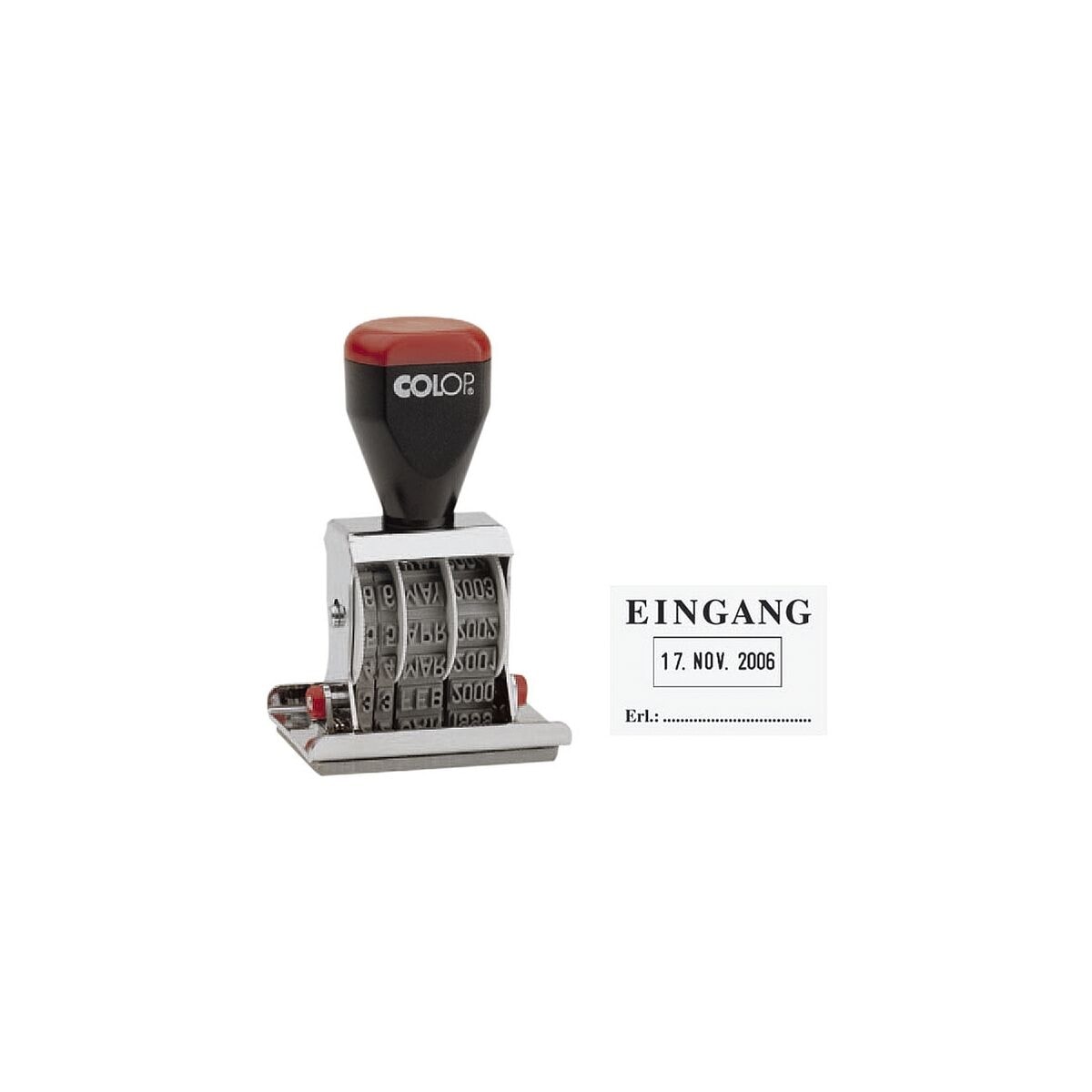 Colop Datumstempel mit Text »Eingang« 04060