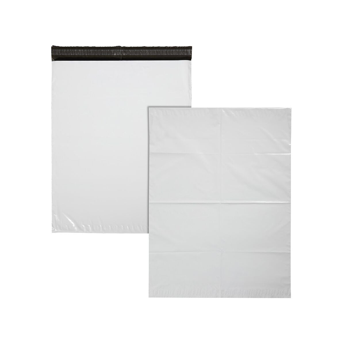 docuCARE 100er-Pack Folienversandtaschen »classic light« DIN C2 ohne Fenster weiß