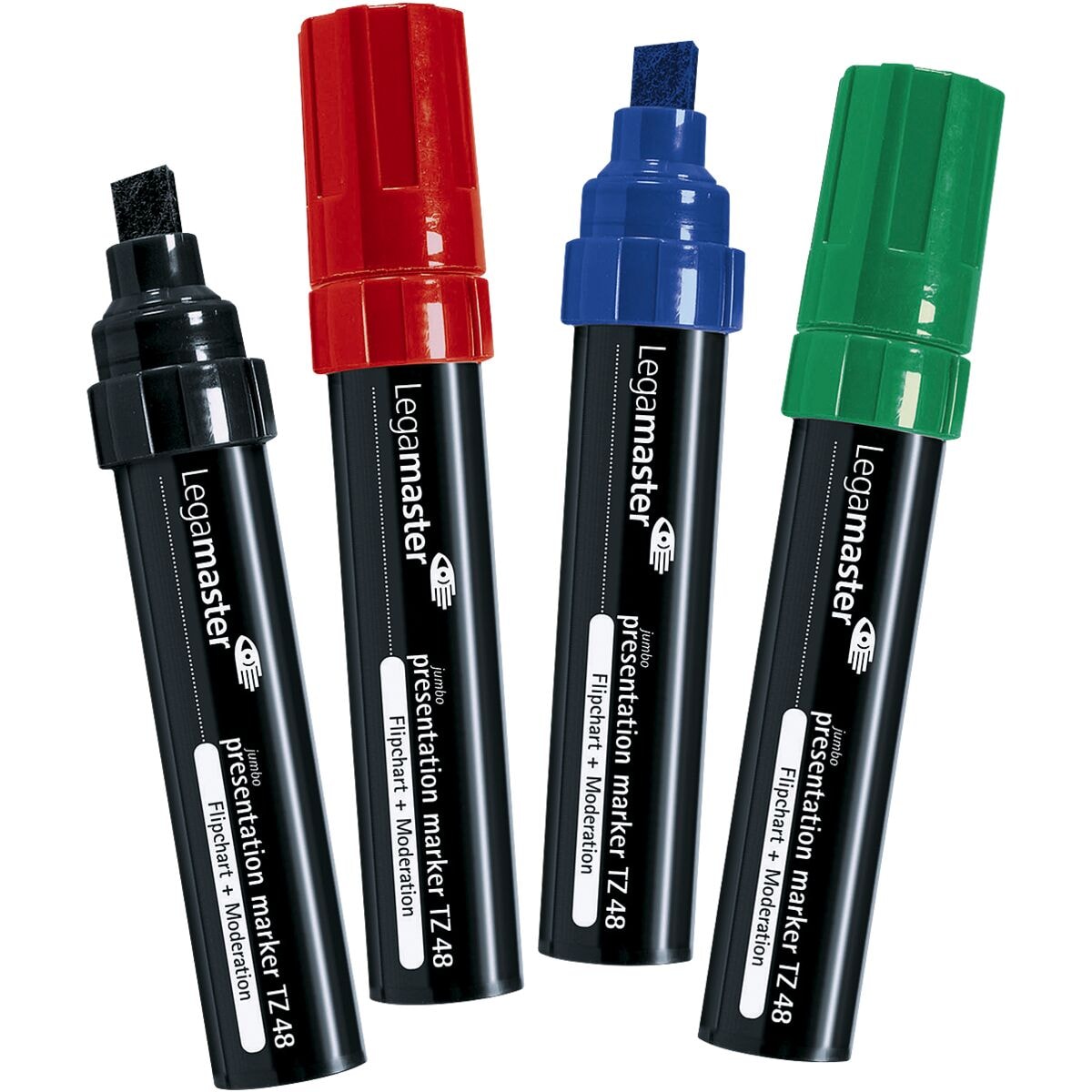 Legamaster 4er-Pack Flipchart Marker »TZ 48«