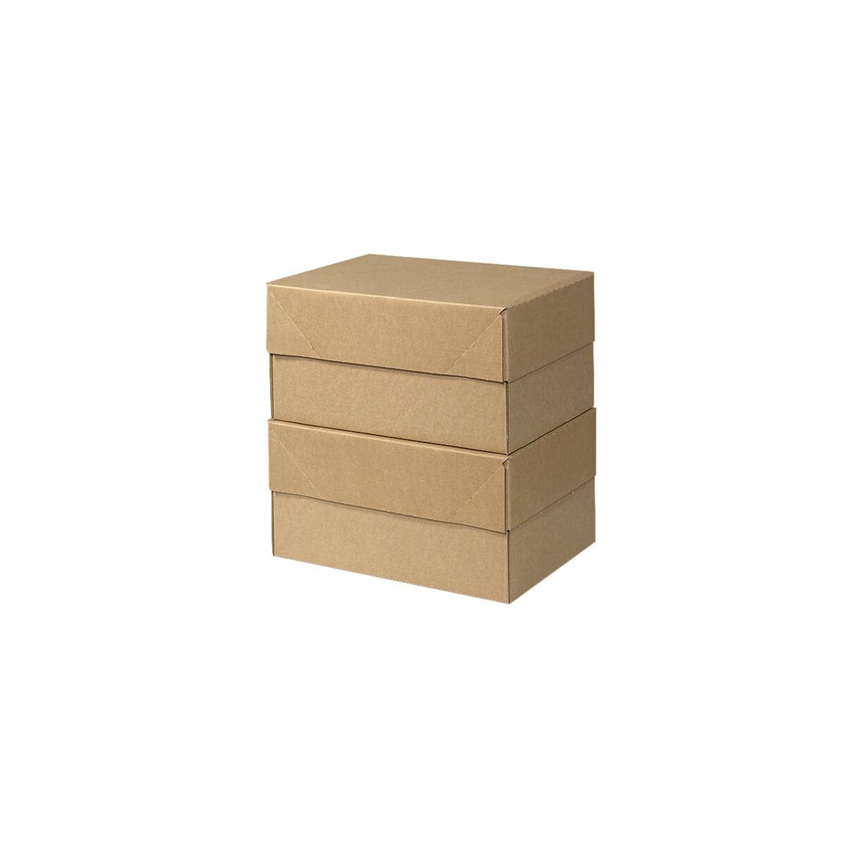 Nestler 20 Kartons mit abnehmbar Deckel - 33.8 x 23.8 x 9.2 cm
