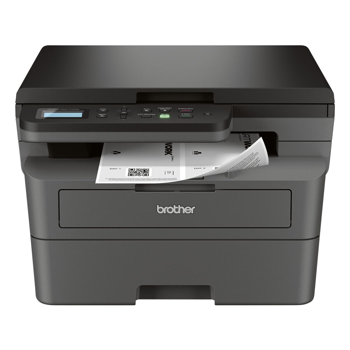 Brother DCP-L2627DWXL Multifunktionsdrucker A4 schwarz weiß Laserdrucker mit WLAN
