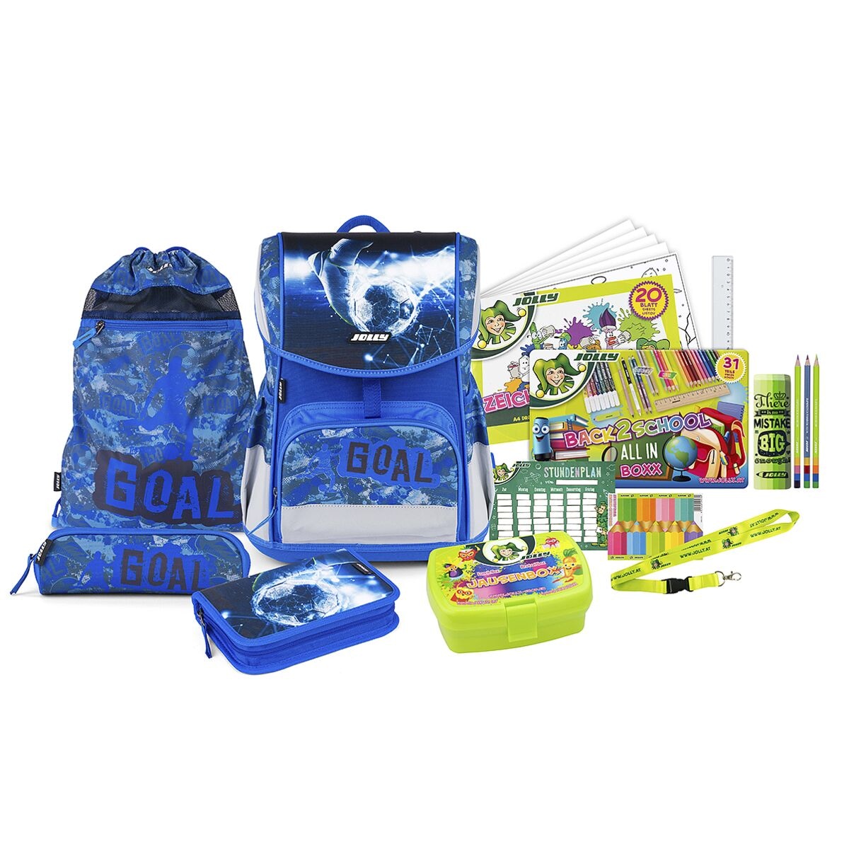 JOLLY Schulranzen-Set »ERGONOMIC FLEXI«