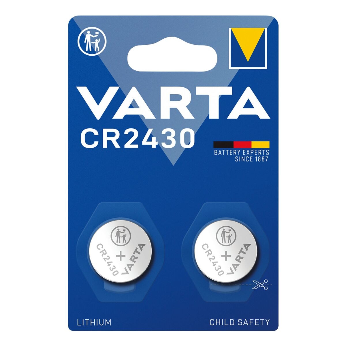 Varta 2er-Pack Knopfzelle »ELECTRONICS« CR2430