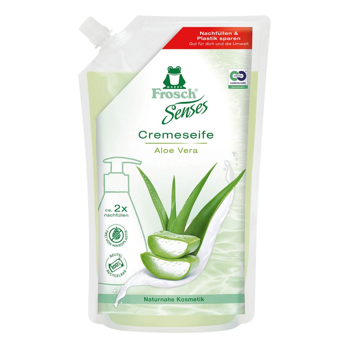 Frosch Nachfüllpack Cremeseife »Aloe Vera« 500 ml