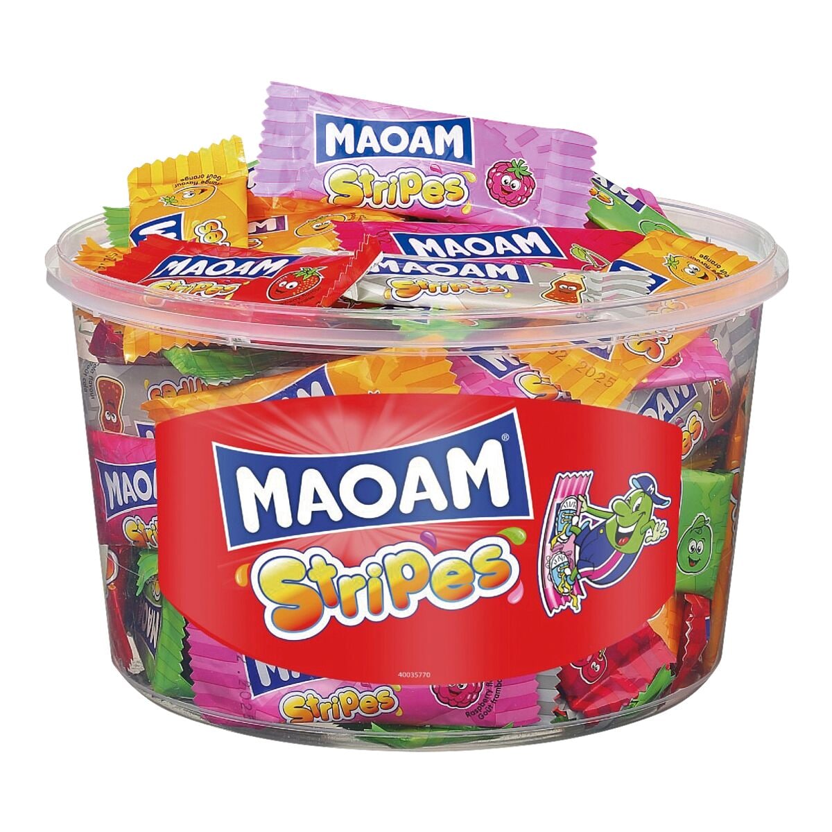 MAOAM 100er-Pack Kaubonbon »Mini Stripes«