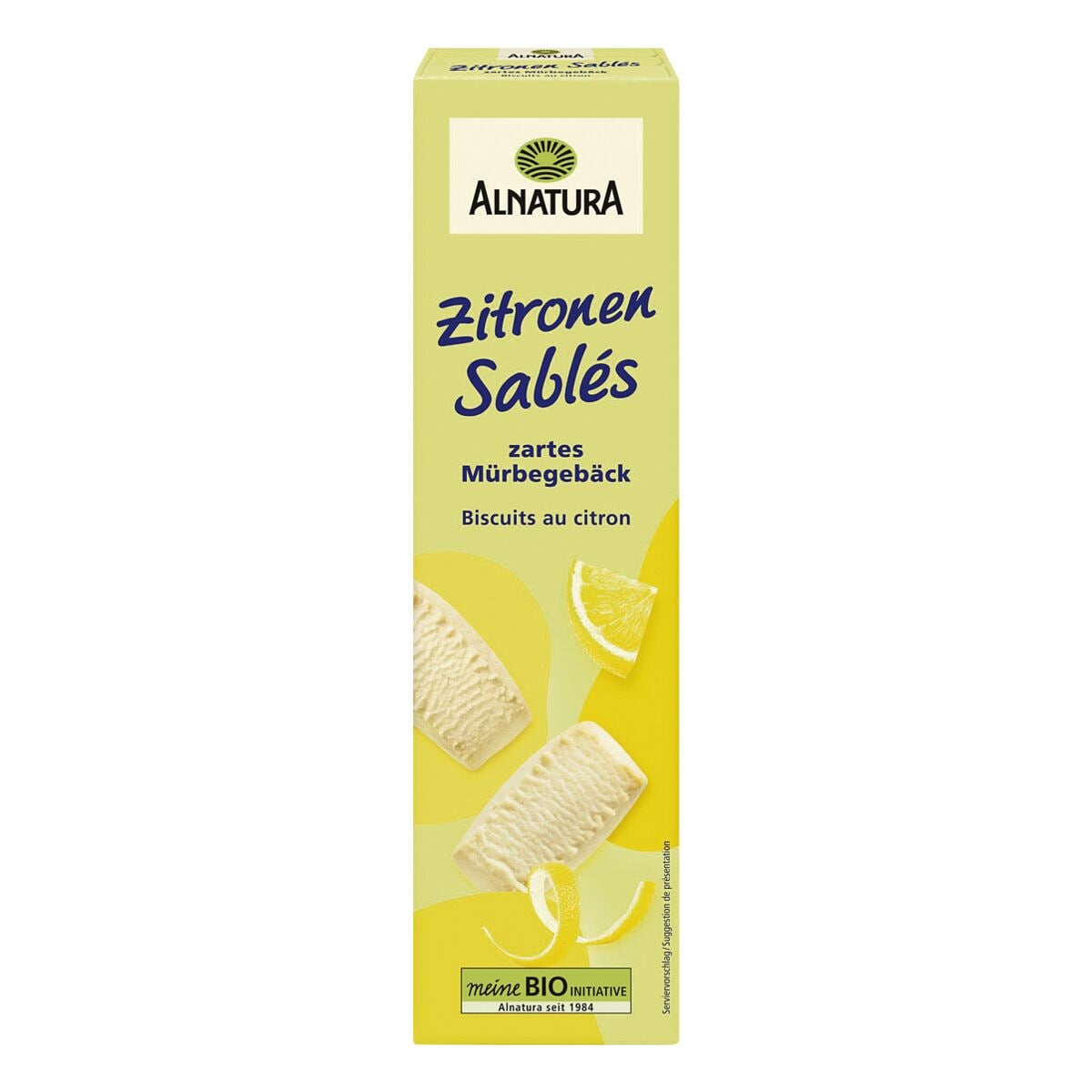 Alnatura Bio Mürbegebäck »Zitronen Sablés« 110 g