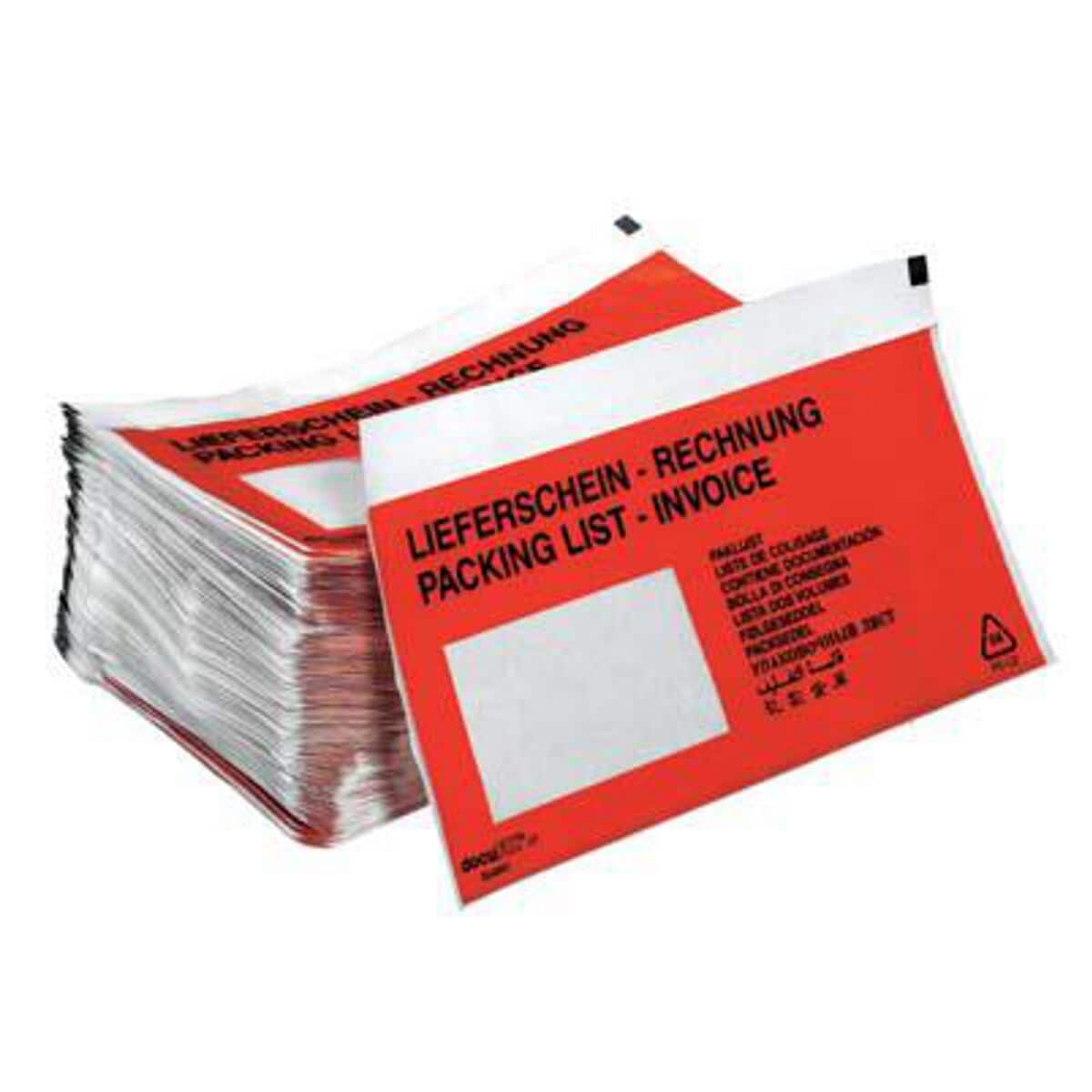 VP 1000er-Pack Lieferscheintaschen DIN lang