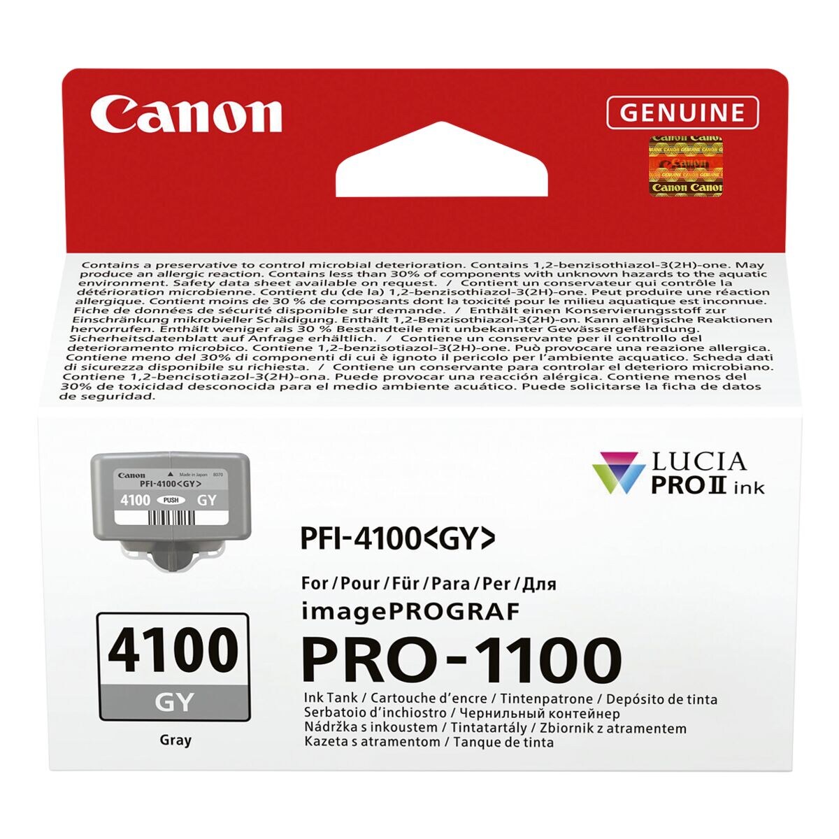 Canon Tintenpatrone »PFI-4100 GY«