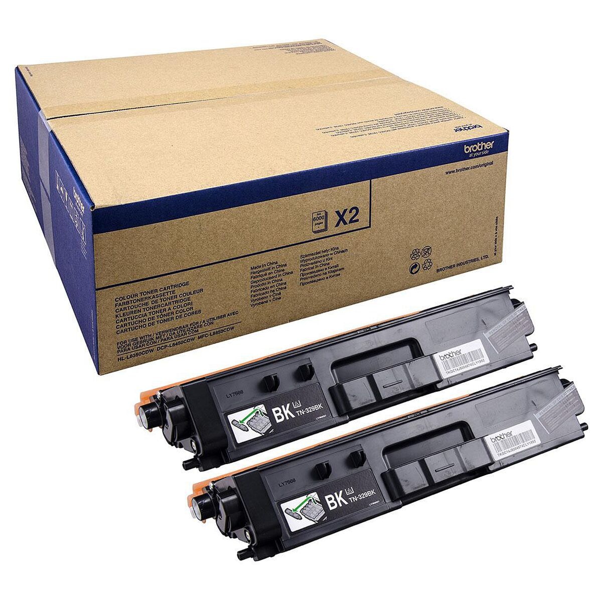 Brother Toner-Set »TN-329BKTWIN« schwarz - 2 Stück
