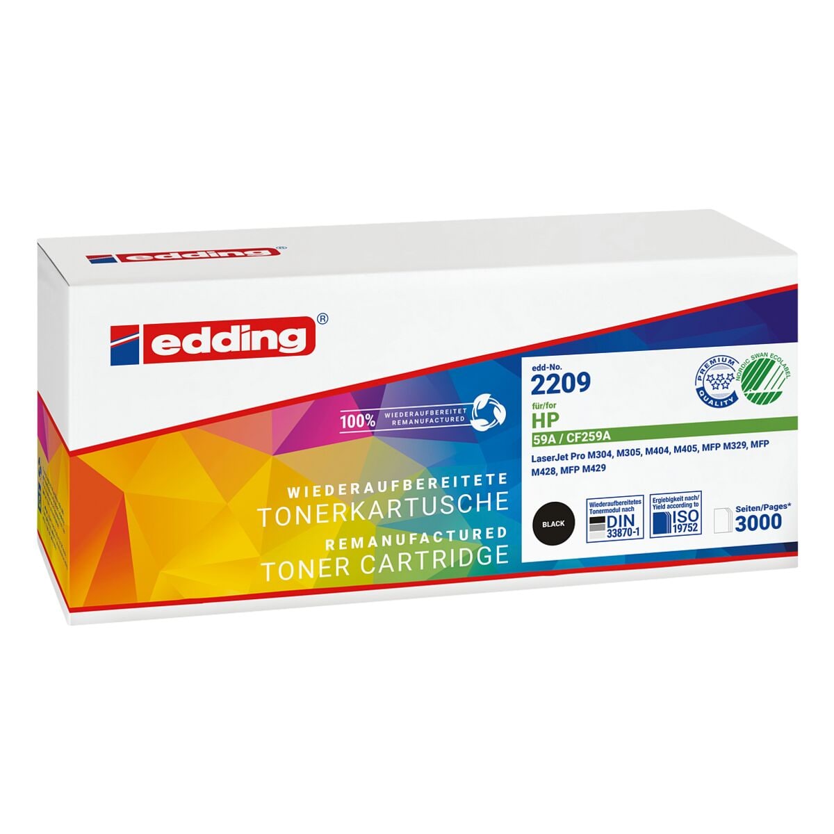 Edding Toner ersetzt HP »CF259A« HP 59A schwarz