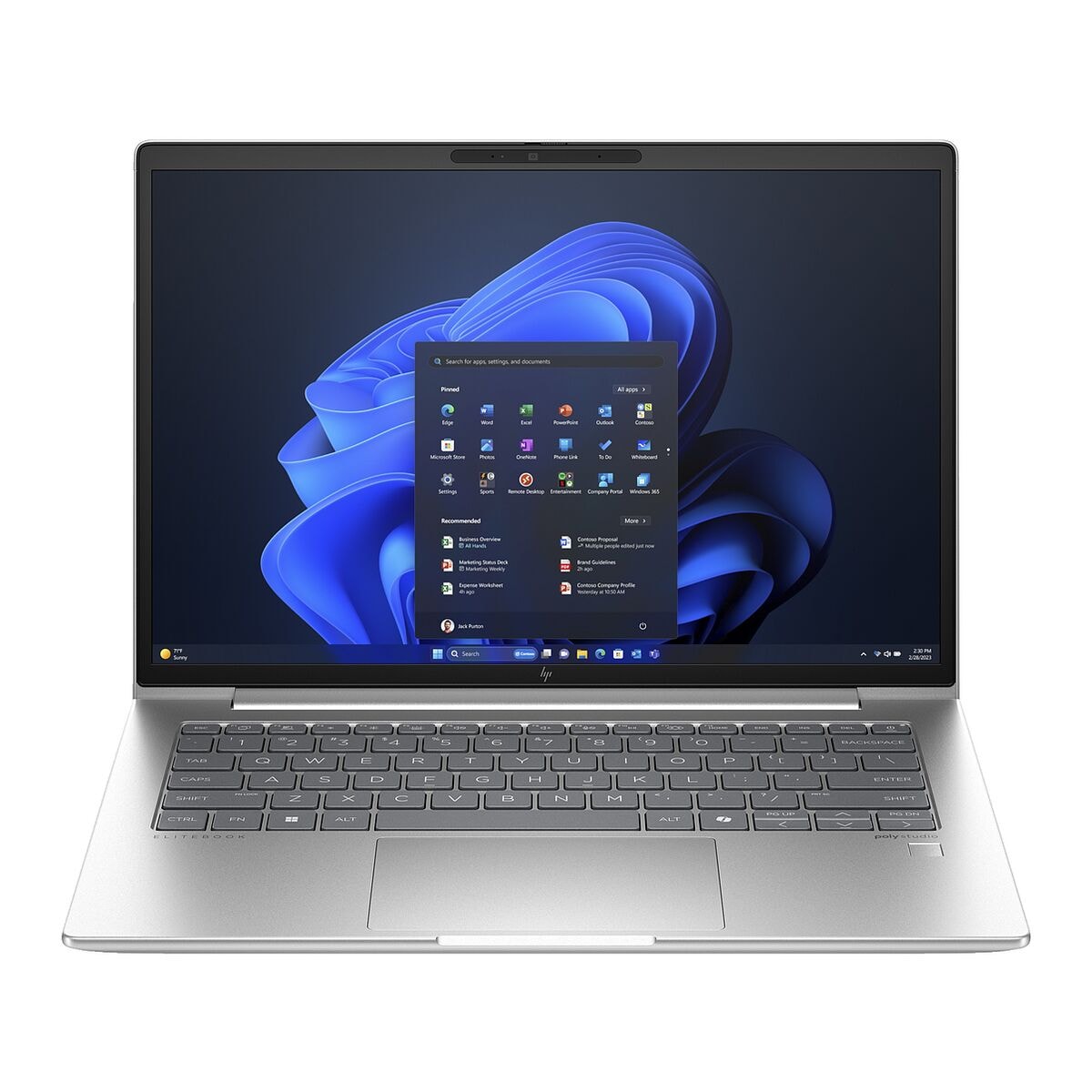 HP Notebook EliteBook 640 G11 9C0G4EA#ABD, Display 35,6 cm (14''), Intel® Core™ Ultra 5 125U, 16 GB RAM, 512 GB SSD, Microsoft Windows 11 Pro