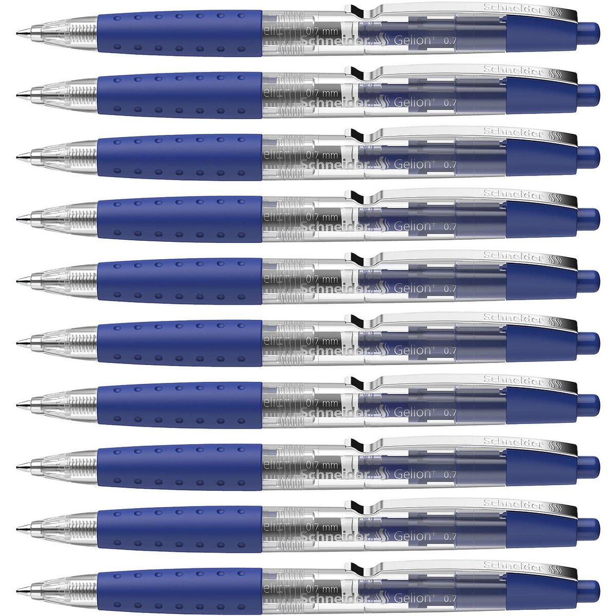 Schneider 10er-Pack Gel-Kugelschreiber »Gelion +«