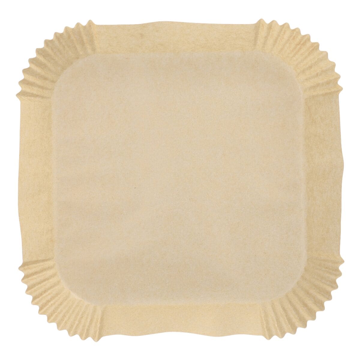 Papstar 100 Backpapierzuschnitte für Heißluftfritteusen/Airfryer 20x20 cm