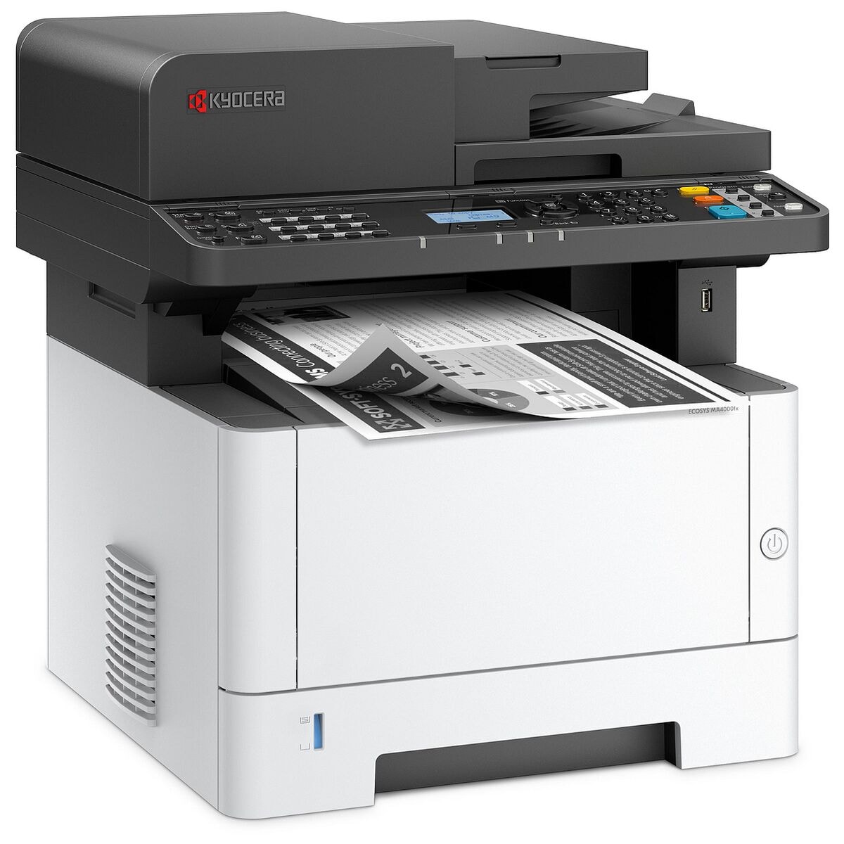 Kyocera ECOSYS MA4000fx Multifunktionsdrucker A4 schwarz weiß Laserdrucker mit LAN