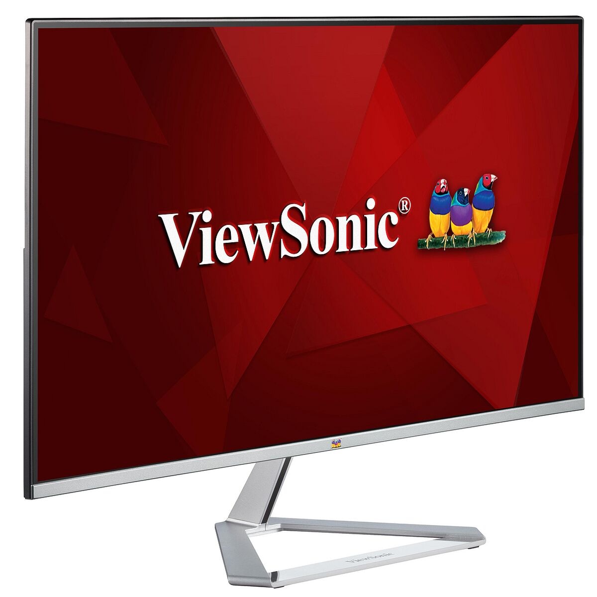ViewSonic VX2476-SMH LED Monitor, 61,0 cm (24''), 16:9, Full HD, HDMI, VGA, Kopfhörer-/Mikrofonkombinationsbuchse, Audio Out