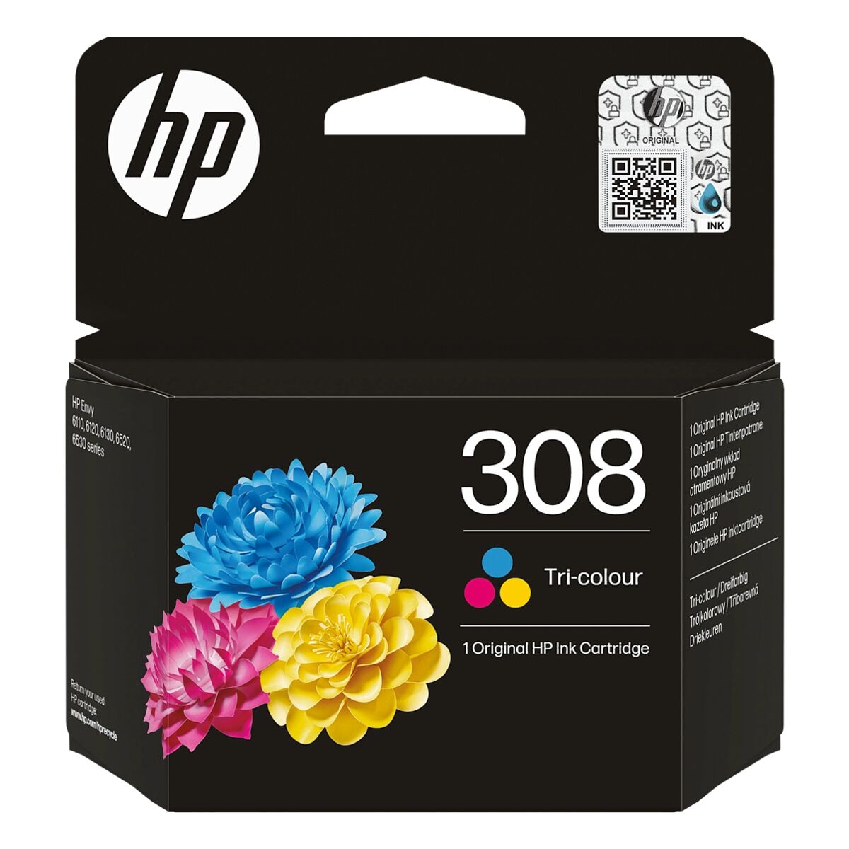 HP Tintenpatrone HP 308, cyan,magenta,gelb - 7FP20UE