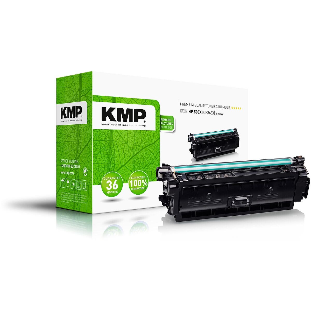 KMP Toner ersetzt HP »CF363X« Nr. 508X magenta