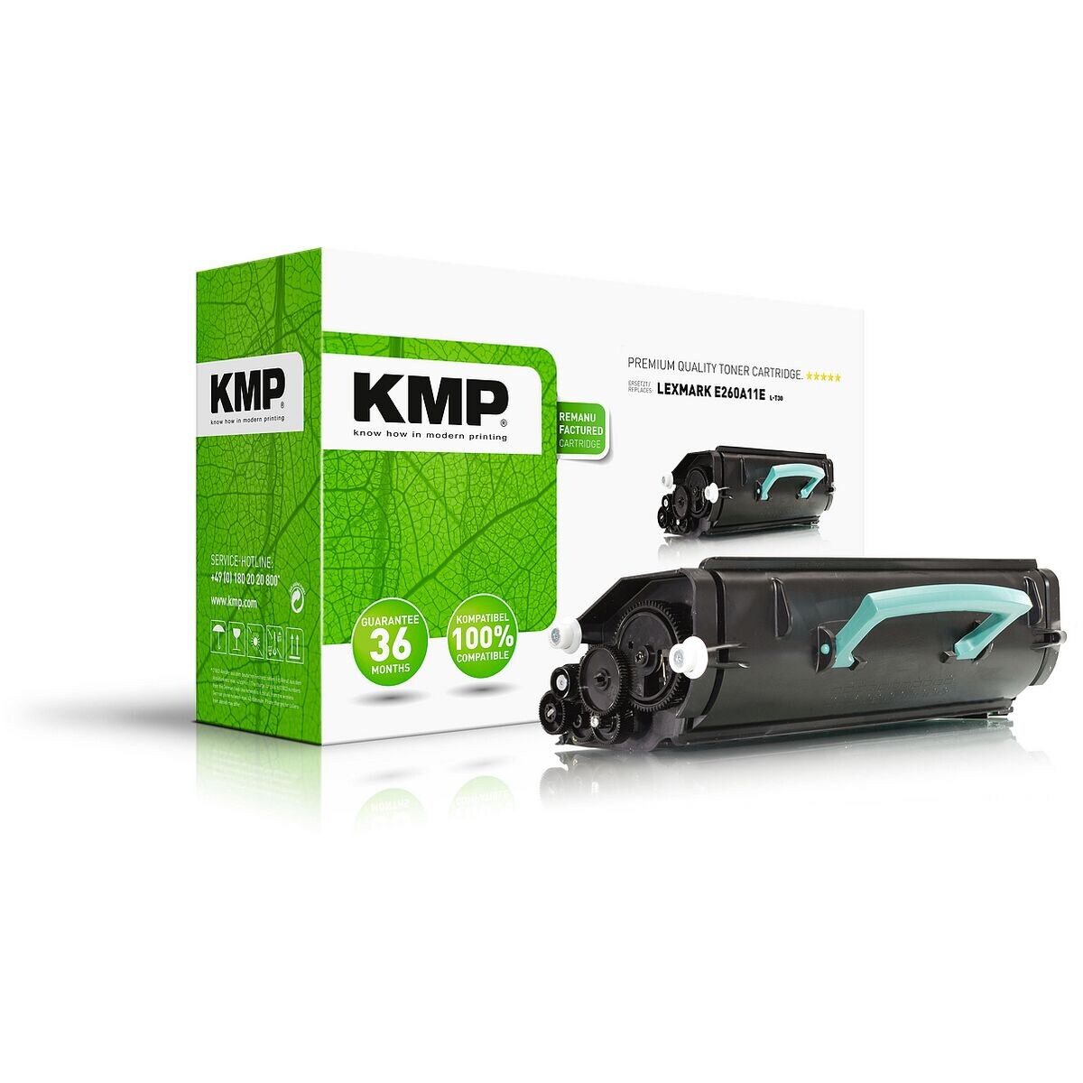 KMP Toner ersetzt Lexmark »E260H11E« schwarz