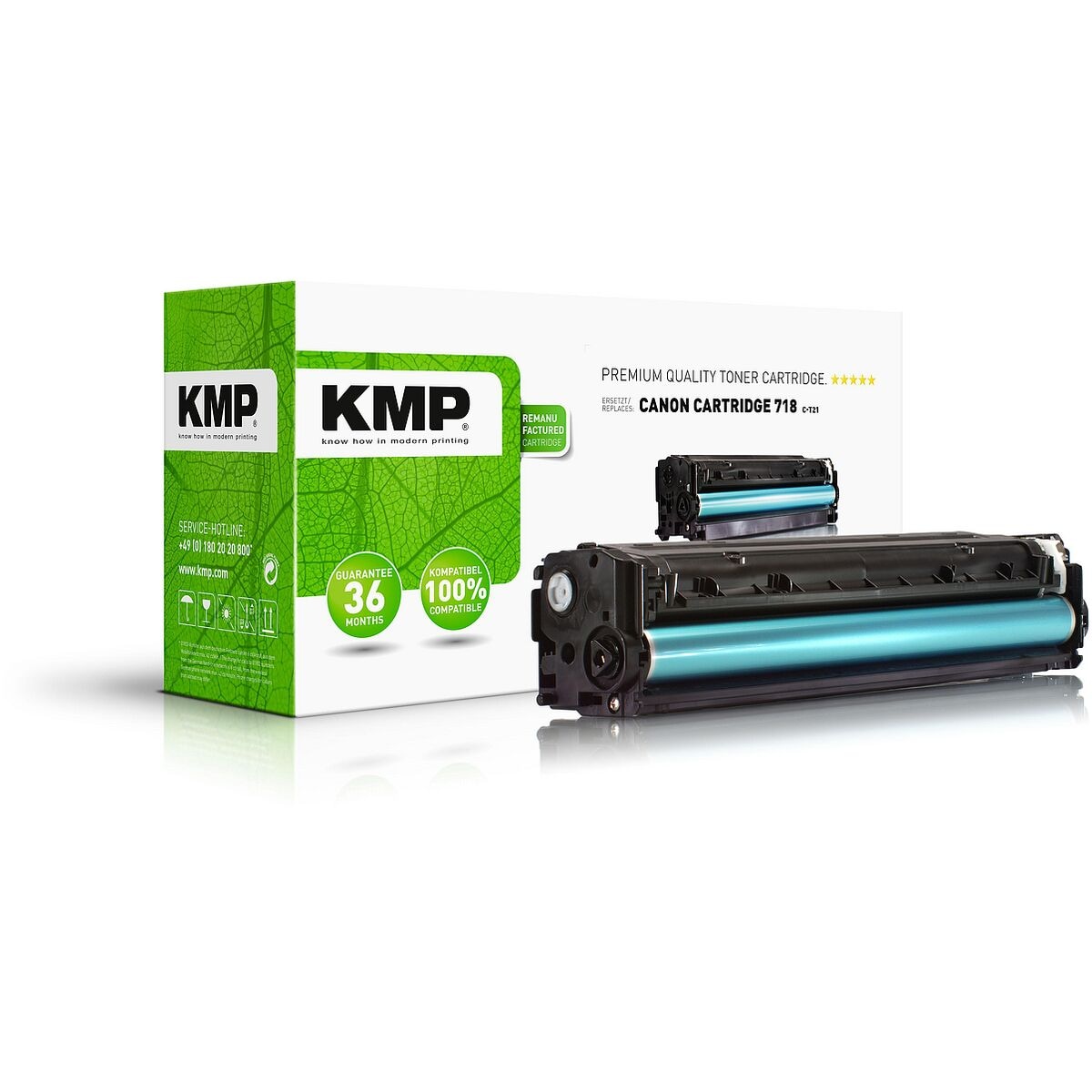 KMP Toner ersetzt Canon »718 M« C-T21 magenta