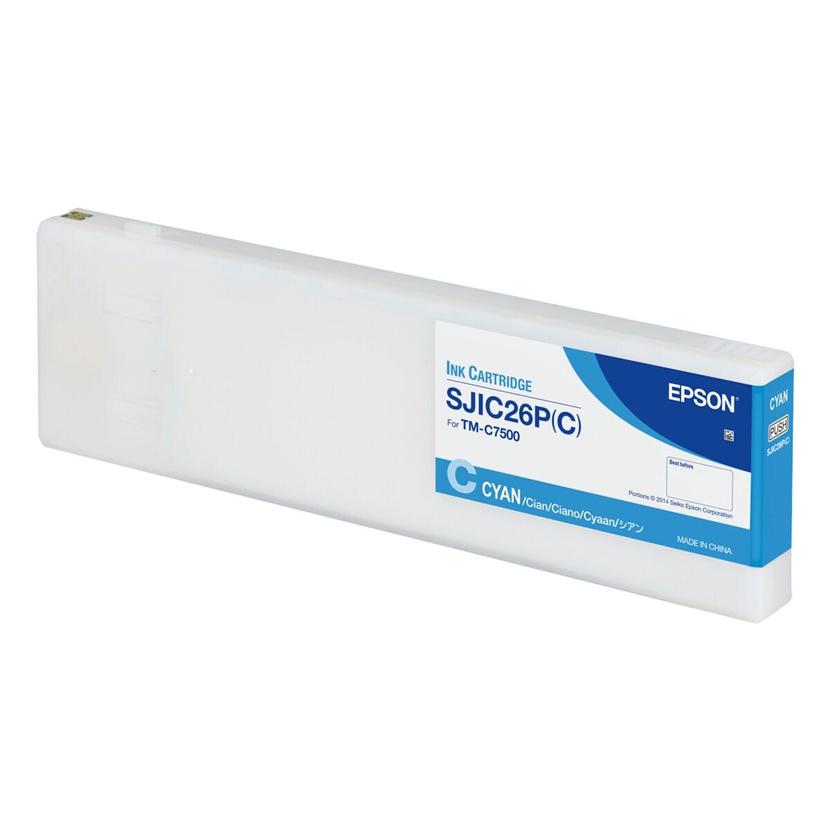 Epson Tintenpatrone »SJIC26P(C)«