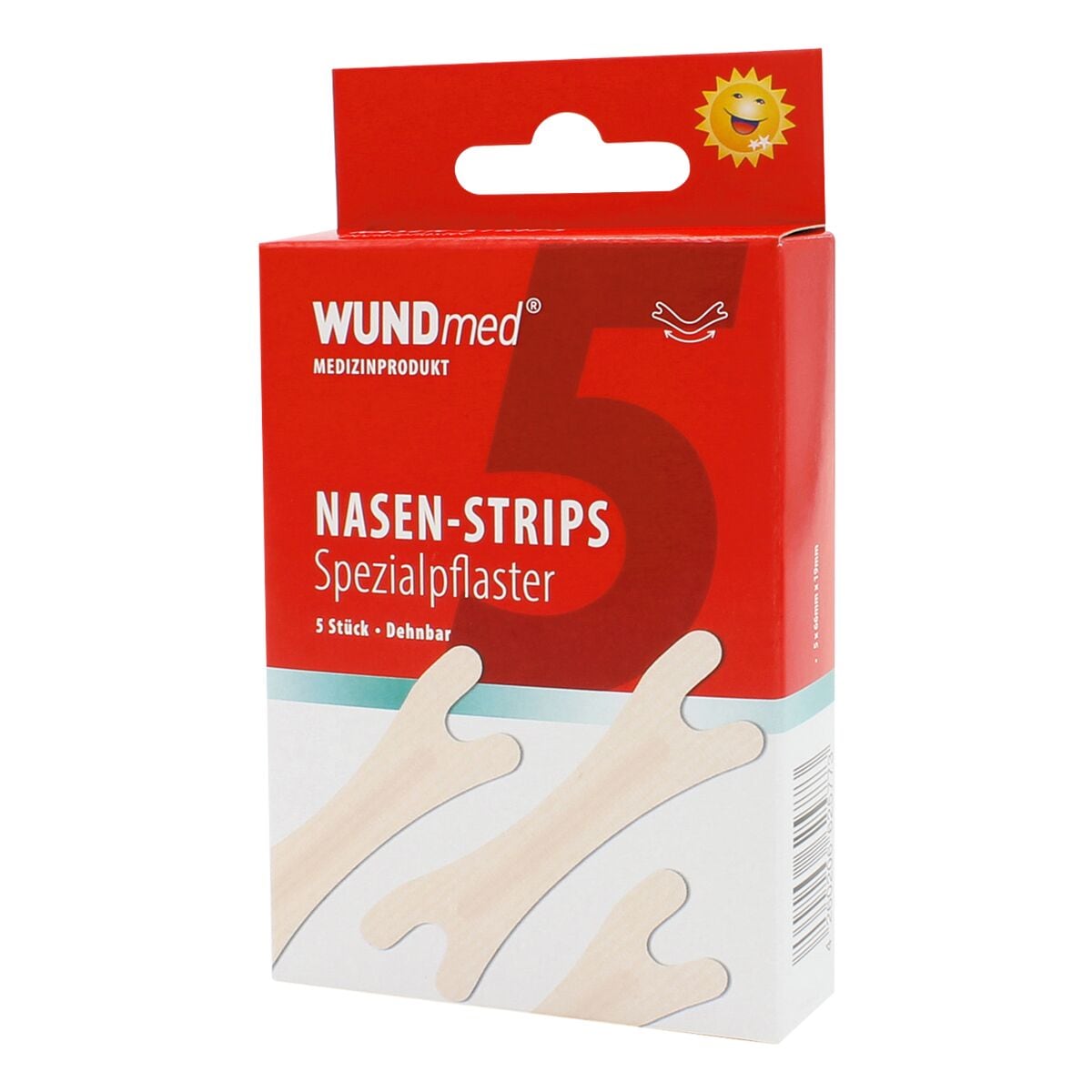 WUNDmed 5er-Pack Nasen-Strips
