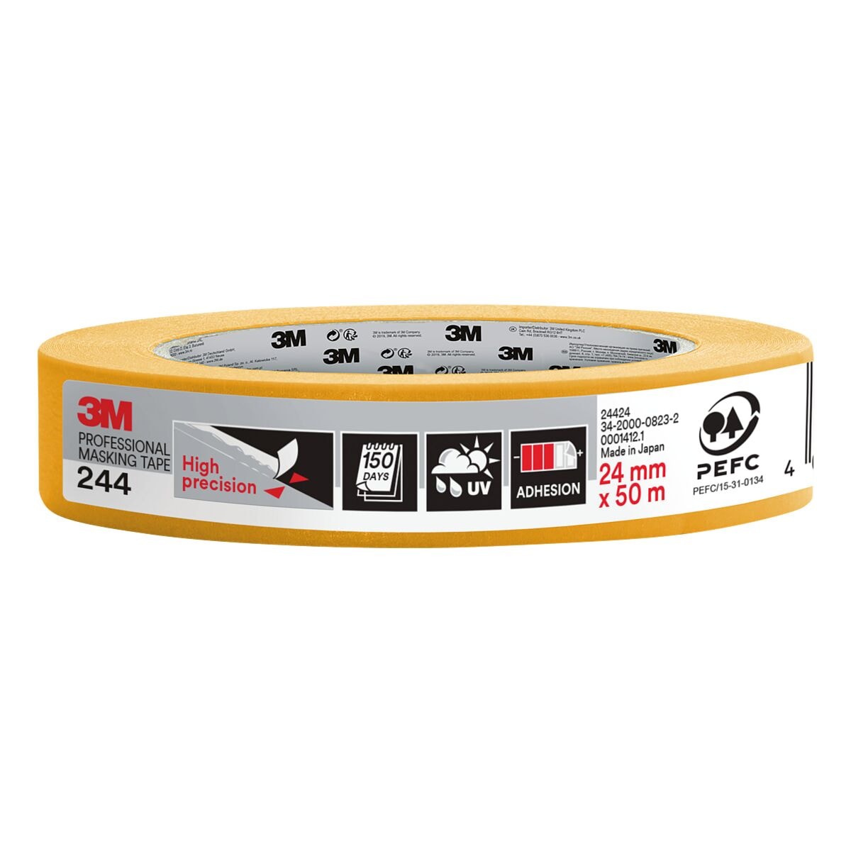 3M Malerabdeckband »244« 24 mm x 50 m